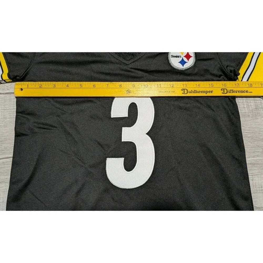 Nike On Field Russell Wilson #3 Pittsburgh Steelers NFL Jersey Youth Sz S